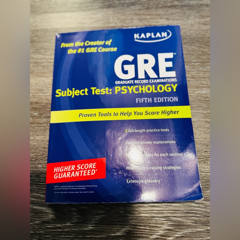 Kaplan GRE Psychology Subject Test Prep Book - 5th Edition